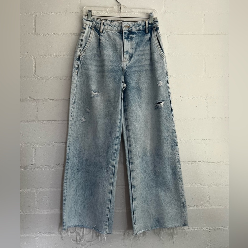 We the Free Slouch Waist Wide Leg Trouser Jean